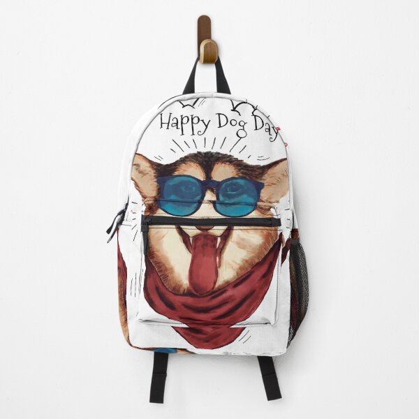 Item preview, Happy Dog Day, Smiling Dog Wearing Sun Glasses designed and sold by I'm  Redz.