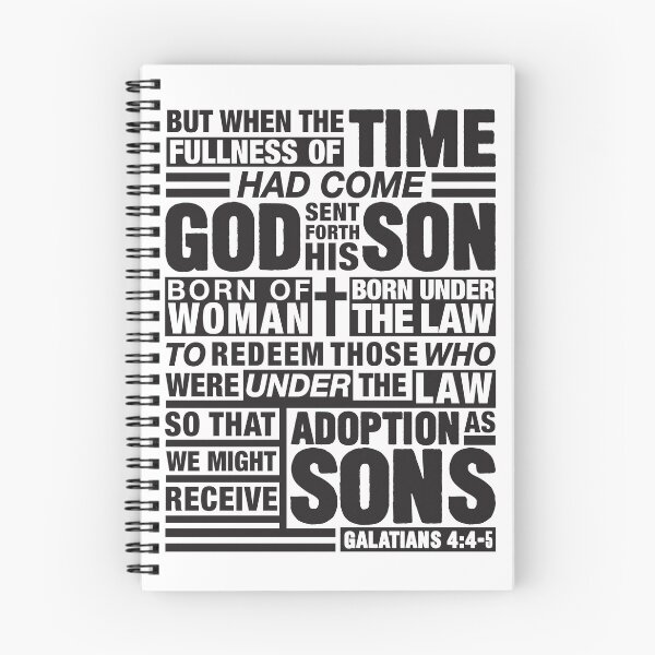 Item preview, Galatians 4:4-5 Adoption As Sons designed and sold by plushism.