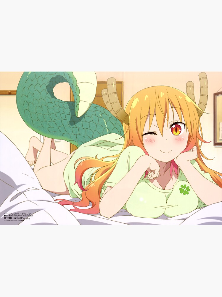 "Tohru-Miss Kobayashi's Dragon Maid" Sticker by aztheticmemes | Redbubble