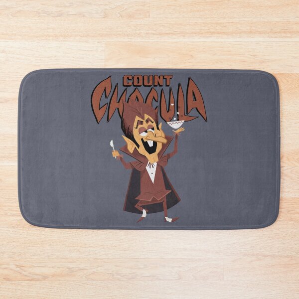 Item preview, Classic 70s Count Chocula Monster Cereal Mascot and Logotype Sticker designed and sold by NabiKruc.