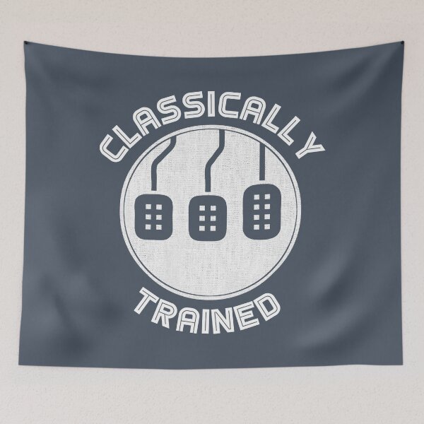Item preview, Classically trained Funny Three Pedals Car Guys gift designed and sold by NabiKruc.