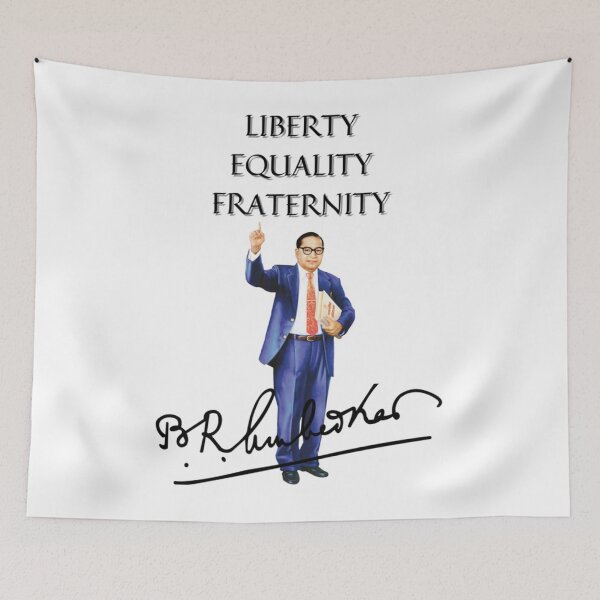 Item preview, Ambedkar - Liberty Equality Fraternity            designed and sold by SnowSnowa.