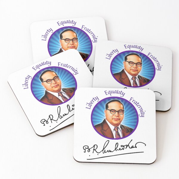 Item preview, Ambedkar - Liberty Equality Fraternity- yellow                  designed and sold by SnowSnowa.