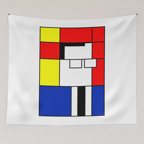 Item preview, Ambedkar - Mondrian style             designed and sold by SnowSnowa.
