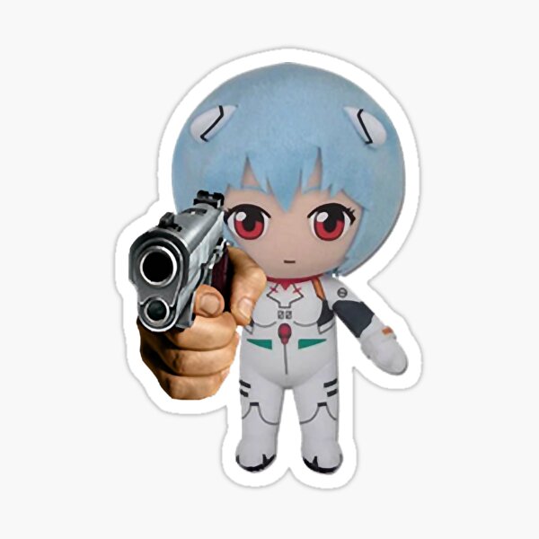 Ayanami Rei Plüschkissen - Anime Figur 10cm PP Baumwolle