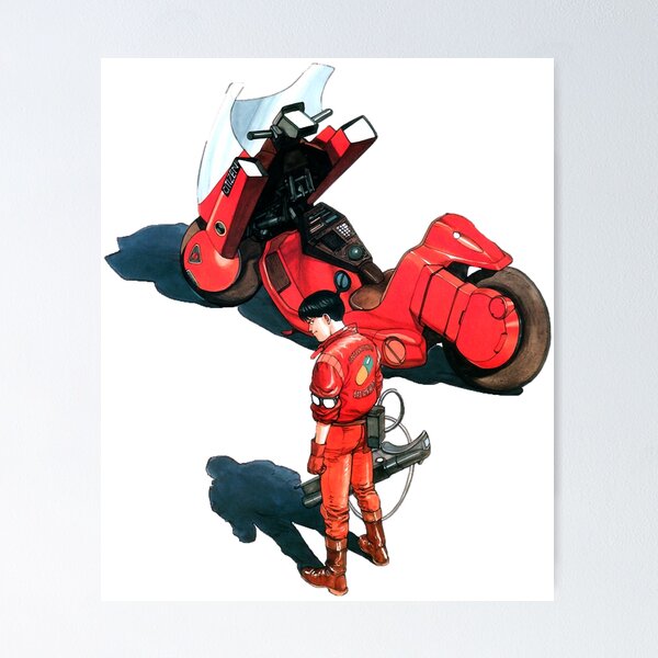 Kaneda Bike Akira Posters for Sale | Redbubble