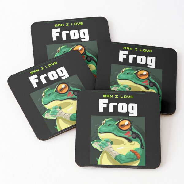 Item preview, Man I Love Frog  Sticker designed and sold by NabiKruc.