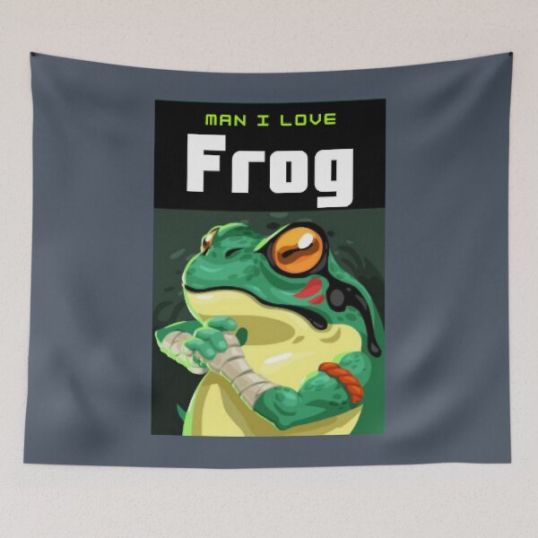 Item preview, Man I Love Frog  Sticker designed and sold by NabiKruc.