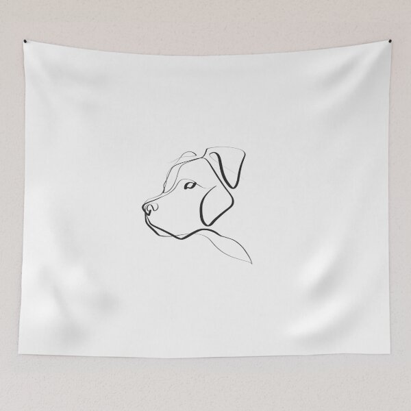 Item preview, Dog abstract drawing design designed and sold by Epic Design Trix.