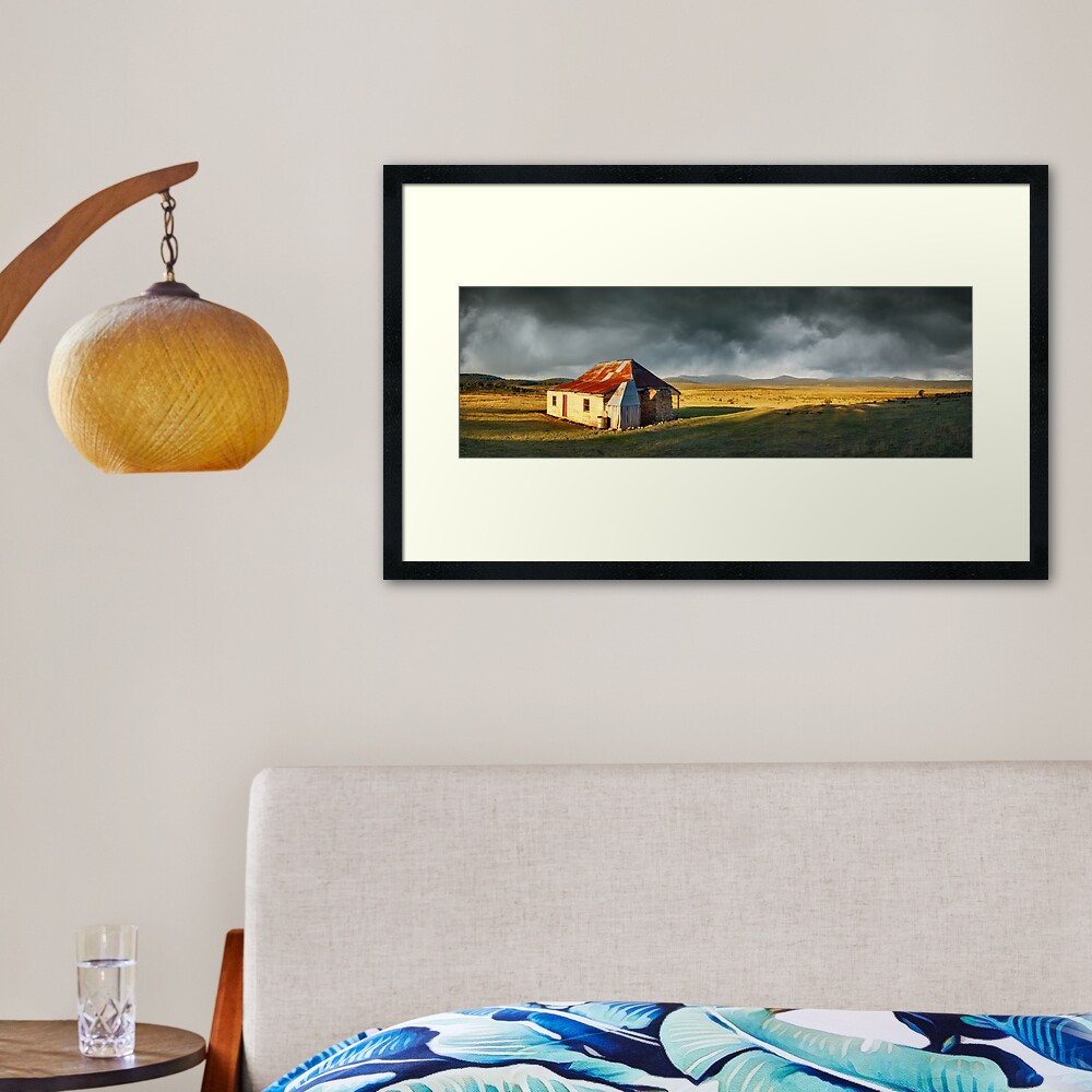 Old Currango Homestead, Kosciuszko National Park, New South Wales, Australia Framed Art Print