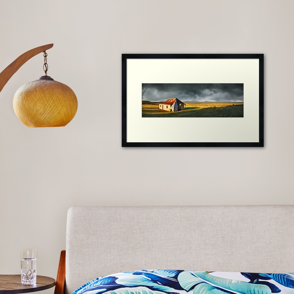 Old Currango Homestead, Kosciuszko National Park, New South Wales, Australia Framed Art Print