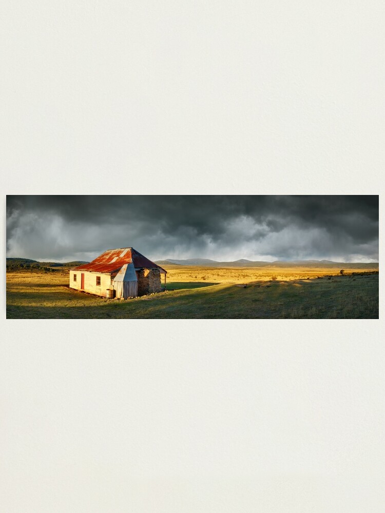 Thumbnail 2 of 3, Photographic Print, Old Currango Homestead, Kosciuszko National Park, New South Wales, Australia designed and sold by Chockstone.