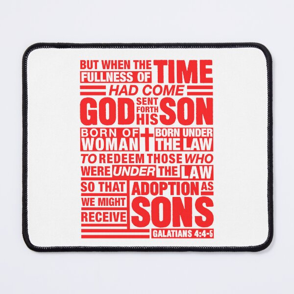 Item preview, Galatians 4:4-5 Adoption As Sons designed and sold by plushism.