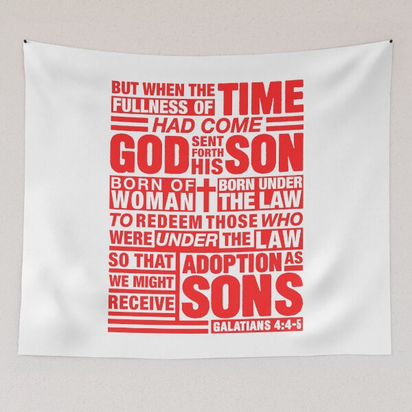 Item preview, Galatians 4:4-5 Adoption As Sons designed and sold by plushism.