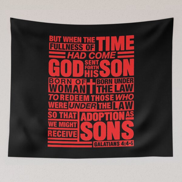 Item preview, Galatians 4:4-5 Adoption As Sons designed and sold by plushism.