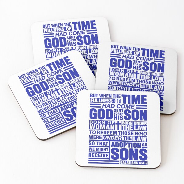 Item preview, Galatians 4:4-5 Adoption As Sons designed and sold by plushism.