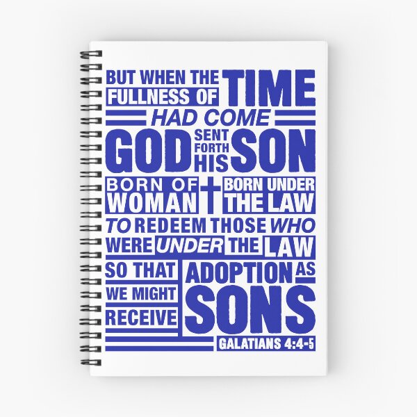 Item preview, Galatians 4:4-5 Adoption As Sons designed and sold by plushism.