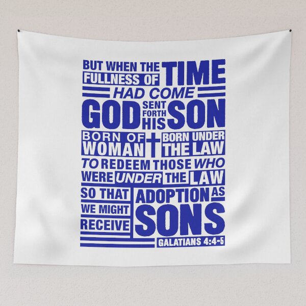 Item preview, Galatians 4:4-5 Adoption As Sons designed and sold by plushism.