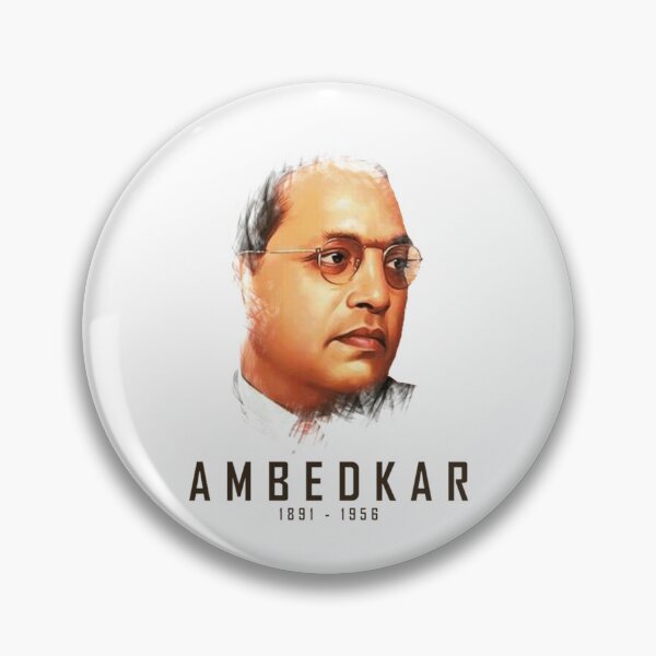 Item preview, B. R. Ambedkar black and white       designed and sold by SnowSnowa.