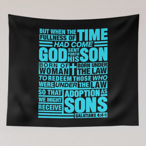Item preview, Galatians 4:4-5 Adoption As Sons designed and sold by plushism.