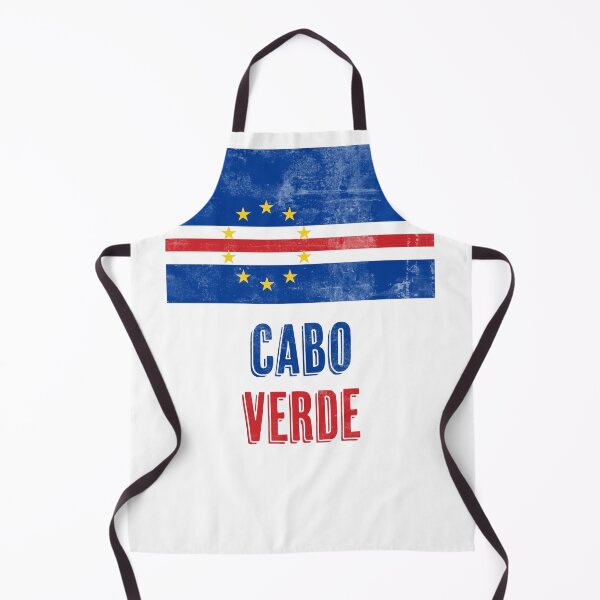 Artikelvorschau, Flagge von Cabo Verde (alias Kap Verde) "Grunge"-Look. entworfen und verkauft von KTSubz Faith & Fun Designs.