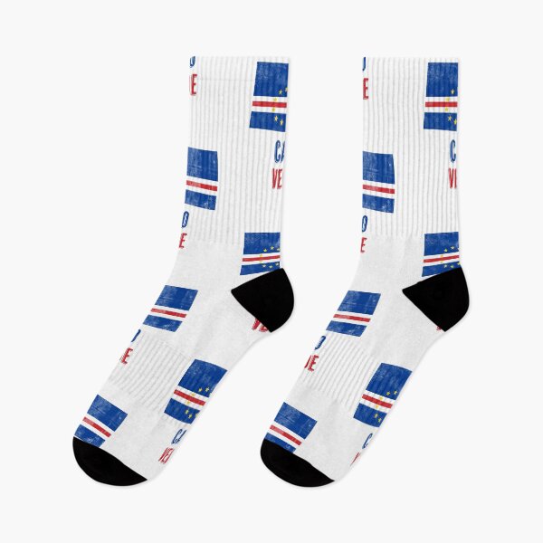 Item preview, Flag of Cabo Verde (aka Cape Verde) "Grunge" look. designed and sold by KTSubz Faith & Fun Designs.