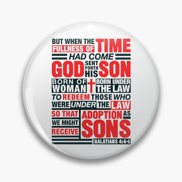 Item preview, Galatians 4:4-5 Adoption As Sons designed and sold by plushism.
