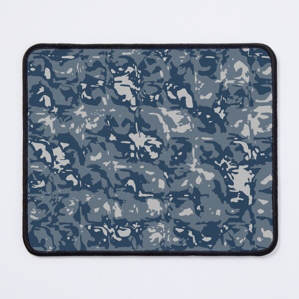 Item preview, Winter Camo Glass Blocks Camouflage Patterns in Blue Shades designed and sold by ShopieHome.
