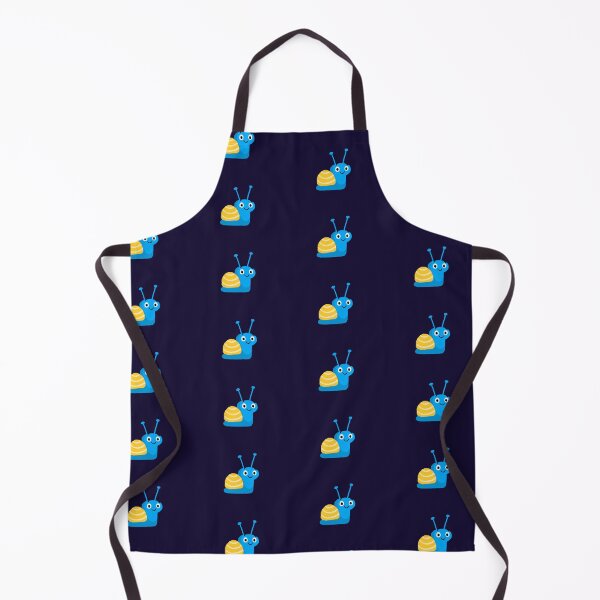Item preview, Smiling little blue snail designed and sold by evellade.