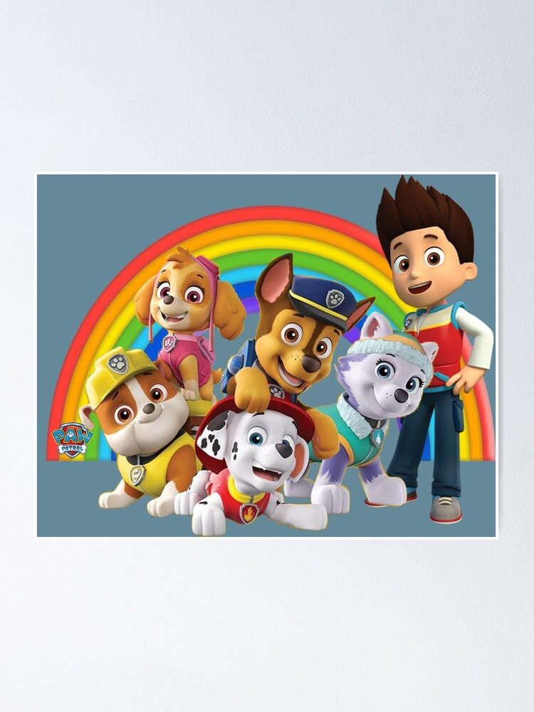 "Paw Patrol-Charaktere" Poster von nimxl | Redbubble