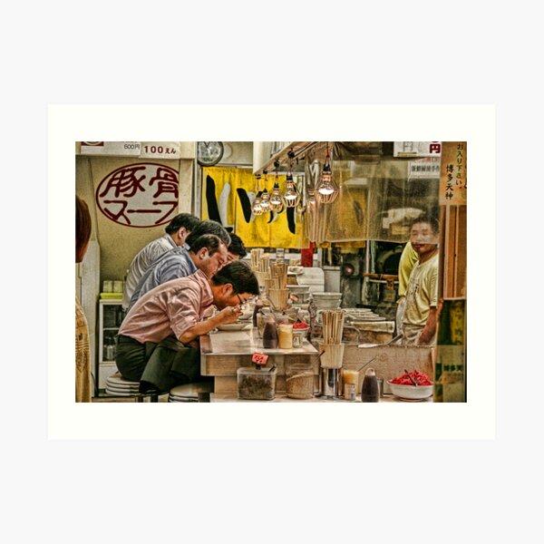 Tokyo Diner Art Print