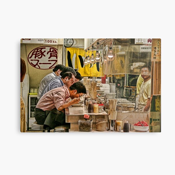 Tokyo Diner Metal Print