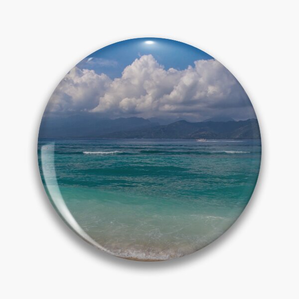 Item preview, Dramatic clouds hover over mountains Gili Trawangan, Indonesia designed and sold by Kevin Hellon.