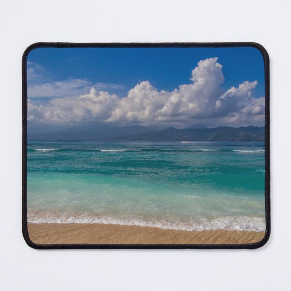 Item preview, Dramatic clouds hover over mountains Gili Trawangan, Indonesia designed and sold by Kevin Hellon.