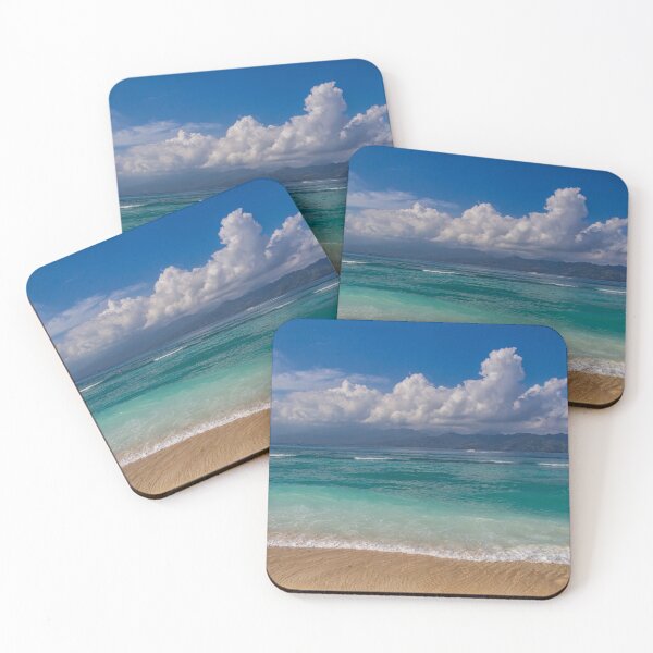Item preview, Dramatic clouds hover over mountains Gili Trawangan, Indonesia designed and sold by Kevin Hellon.