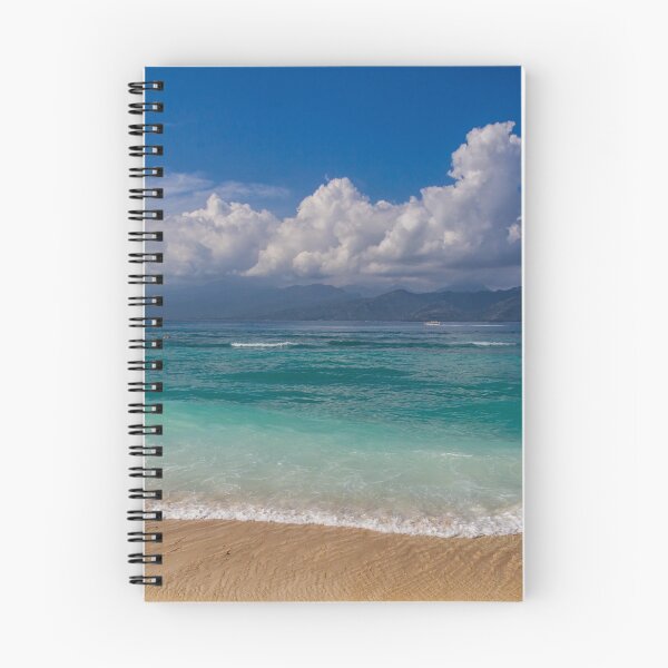 Item preview, Dramatic clouds hover over mountains Gili Trawangan, Indonesia designed and sold by Kevin Hellon.