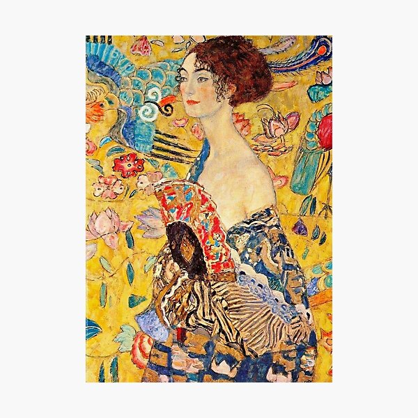 Item preview, Gustav Klimt La Dame à l'éventail designed and sold by Olivia-One.