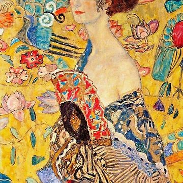 Aperçu de l'œuvre Gustav Klimt La Dame à l'éventail de Olivia-One