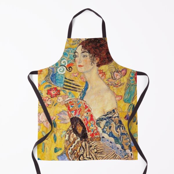 Item preview, Gustav Klimt Lady with Fan designed and sold by Olivia-One.