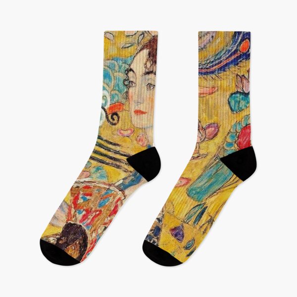 Item preview, Gustav Klimt Lady with Fan designed and sold by Olivia-One.