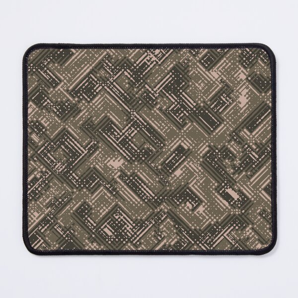 Item preview, Army Camouflage Digital Lines Camo Patterns in Green, Gray and Black designed and sold by ShopieHome.