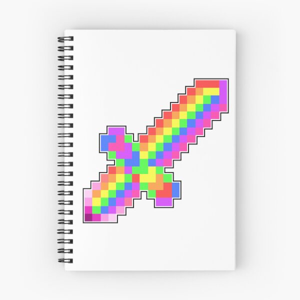 Item preview, Rainbow Pixel Sword  designed and sold by xToxicUnicornx.