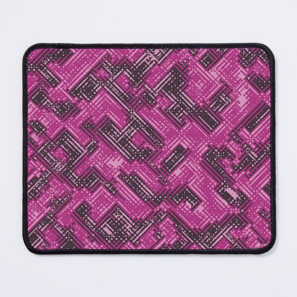 Item preview, Pink Camouflage Digital Lines Camo Patterns in Pink and Purple Shades designed and sold by ShopieHome.