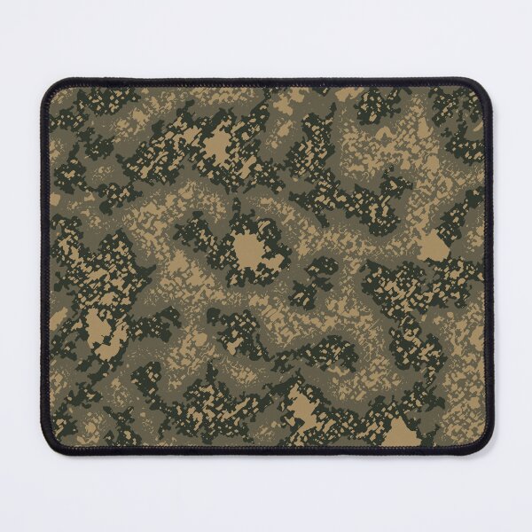 Item preview, Military Camouflage Digital Charcoal Camo Patterns in Green, Beige and Black designed and sold by ShopieHome.