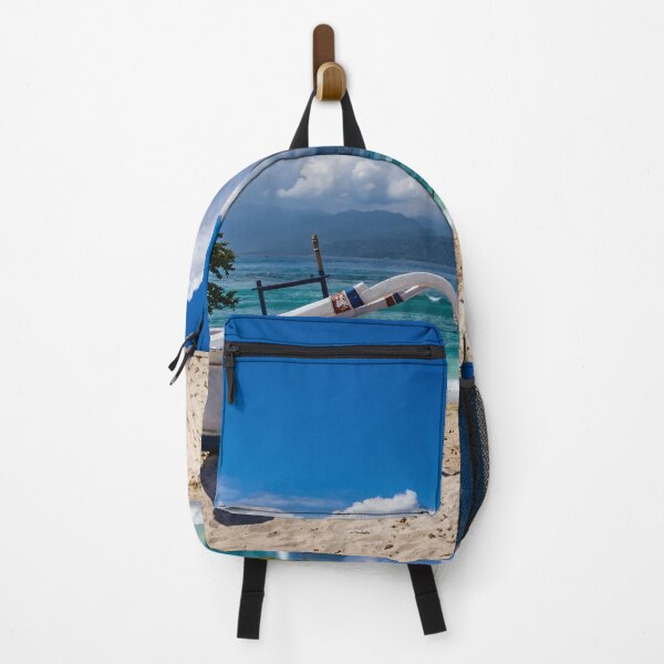 Item preview, Jukung outrigger boat on a white sand beach on Gili Trawangan, Indonesia designed and sold by Kevin Hellon.