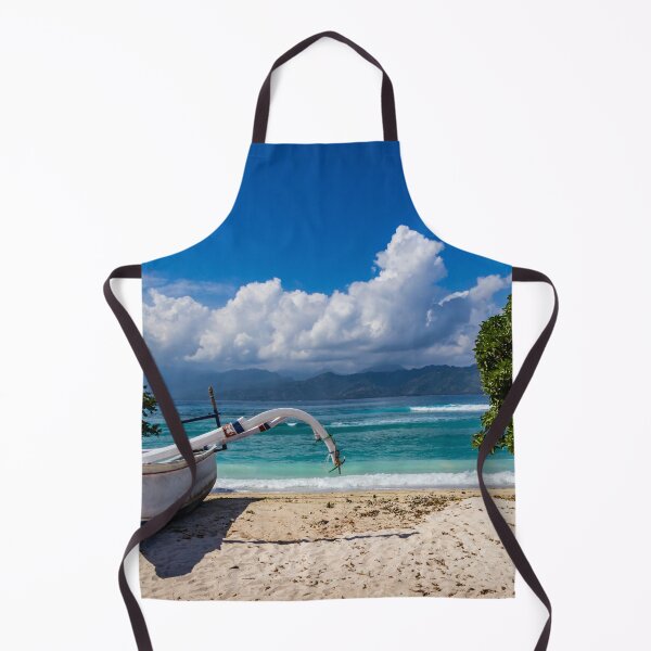 Item preview, Jukung outrigger boat on a white sand beach on Gili Trawangan, Indonesia designed and sold by Kevin Hellon.