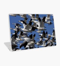 Snow Geese in flight Laptop Skin