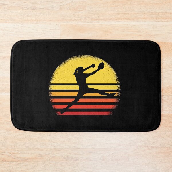 Item preview, Lanzador de softbol de lanzamiento rápido silueta al atardecer designed and sold by 99Fastpitch.