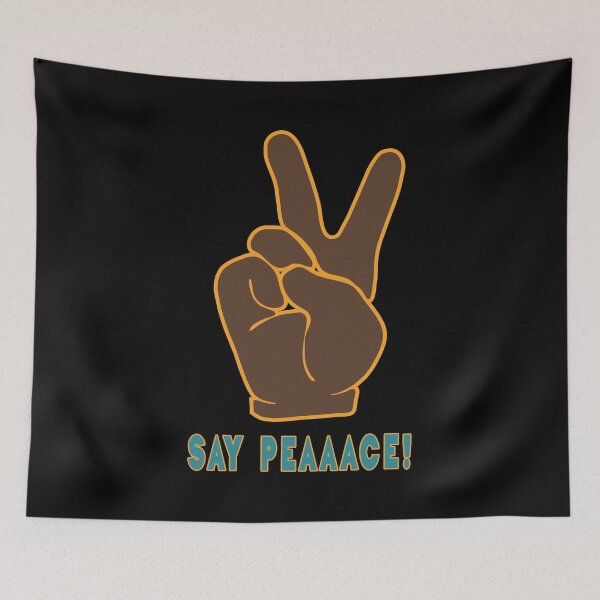 Item preview, Spread Peace Not Fear - Peace Hand Sign Symbol designed and sold by Coffee Partee.