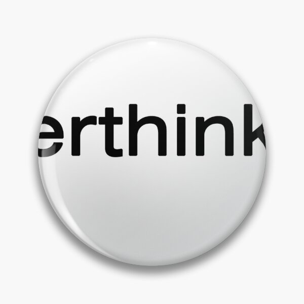 Item preview, overthinking designed and sold by GEANart.